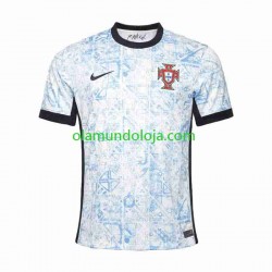 Camisola Portugal Homem Equipamento Segundo Euro 2024 Manga Curta